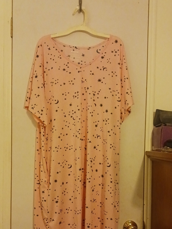 Joyspun Other - Women’s Pink Star & Moon Nightgown Pajama
